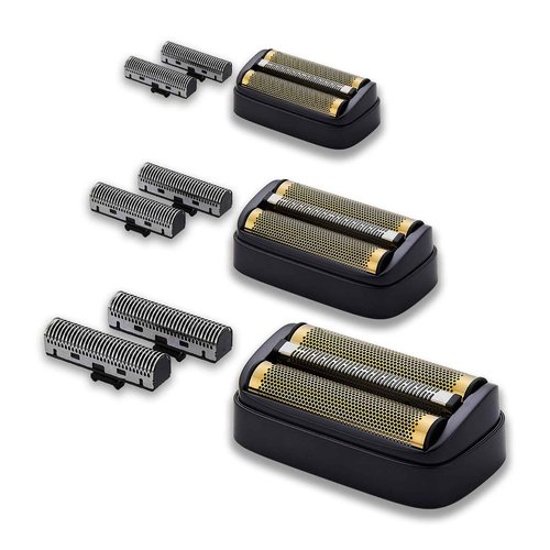 Replacement Foil & Inner Cutters Compatible with Andis 17300 reSURGE Electric Shaver, Black (3 Pack)