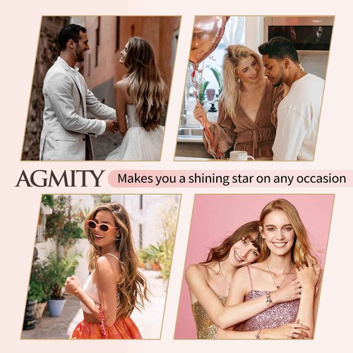 AGMITY Tape in Hair Extensions Human Hair 16 inches #27 Honey Blonde 20pcs 40g/pack Straight Seamless Hair Extensions Tape in Human Hair(16 inches #27 Honey Blonde)