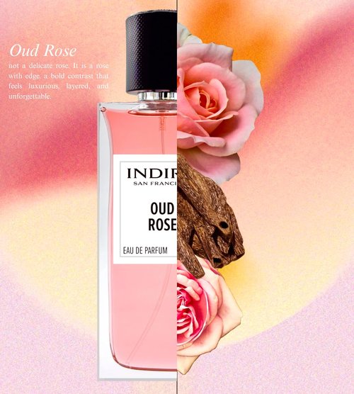 INDIRA Oud Rose (Intense) - Eau De Parfum - Floral Woody - Women - 100 ML / 3.4 FL OZ - Spray
