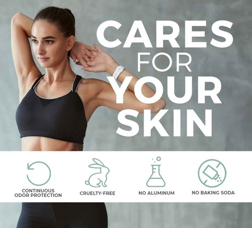Rustic MAKA Natural Deodorant, Luna Bliss, Aluminum Free, Paraben Free, Baking Soda Free, Deodorant for Women, Activated Charcoal + Magnesium, Cruelty-Free, 3-Pack