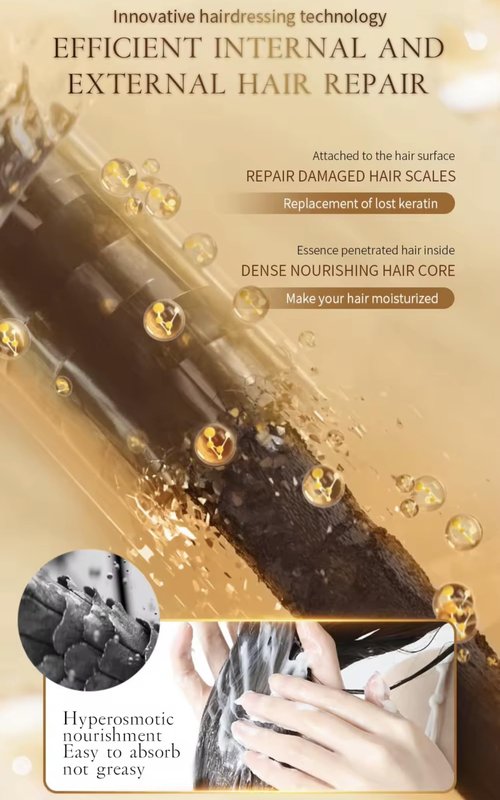 Meidu Combo Hair Mask Color Chao Frizz 1000mL & Hair Spray Protector Frizz Ease 250g (Anti Frizzy, Repair Damaged Hair, Prevent Hair Loss, Stimulate Hair Growth, Keeps Color Last Up to 8 Weeks)