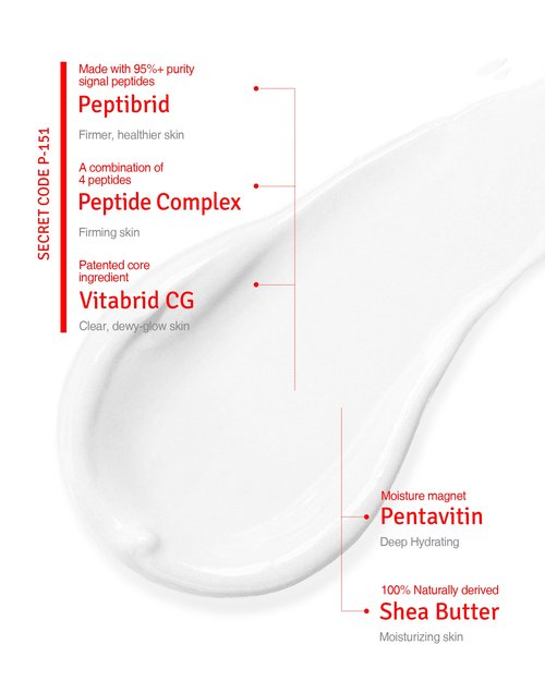 VITABRID C12 Wrinkle Cream - Age Defying Skin Recovery Moisturizer with Peptides, Vitamin C, Shea Butter - Wrinkle Repair Moisturizing Day & Night Skincare for Face and Neck - Fragrance Free, 1.69oz.