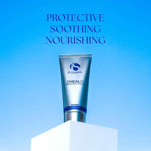 iS CLINICAL Sheald Recovery Balm, hydrating dry skin face moisturizer with healing properties 2 Oz