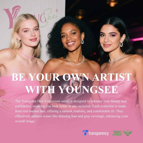 YoungSee Nano Bead Hair Extensions Human Hair Blonde Platinum 20 Inch Nano Ring Hair Extensions White Blonde Remy Hair Nano Tip Extensions Real Human Hair for Natural Look 50G