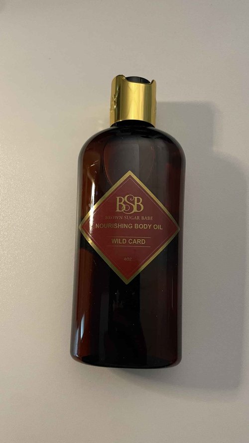 Brown Sugar Babe Wild Card Body Oil, Nourishing Oil for Women with Jasmine Perfume Oil and Cedar, Scented Skin Care, Paraben Free, Body-Oil Perfume, Phthalates Free, Made in USA