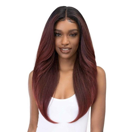 Janet Collection Melt 13x6 Frontal Part Lace Wig - KENDALL (1B)