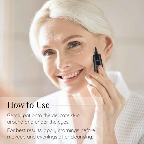 Aloette Advanced Eye Recovery Pro - Anti-Aging Rejuvenating, Peptide-Rich, Moisturizing Eye Treatment Helps Firm, Plump & Smooth for Dark Circles & Tired Eyes - Platinum Skin Care