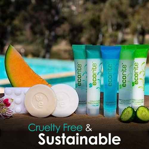 Ecorite Body Bar 1oz/30gm (clear frosted sachet) Hotel Amenities, 288/case