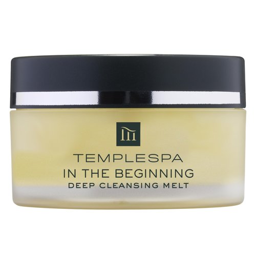 TEMPLESPA | IN THE BEGINNING | Facial Balm Cleanser, Deep Nourishment, Cleanses, Gently Exfoliates, Super Soft Skin Feel, Fresh Complexion, Natural Ingredients, Cruelty-Free, Vegan, 2.5 fl.oz.