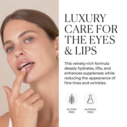 Natura Bissé Essential Shock Intense Eye & Lip Cream, Nourishing Eye & Lip Treatment, Firms, Rejuvenates & Revitalizes, For All Skin Types, 0.5 Oz