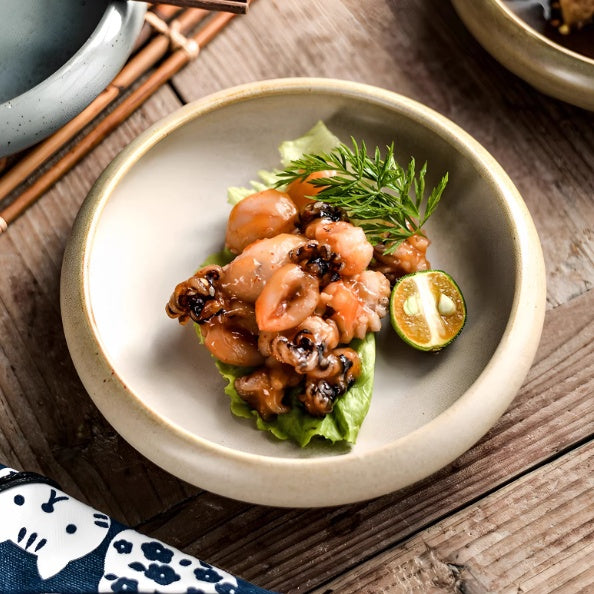 Ceramic Serving Plate for Kimchi and Cold Dishes - Exquisite Dinnerware