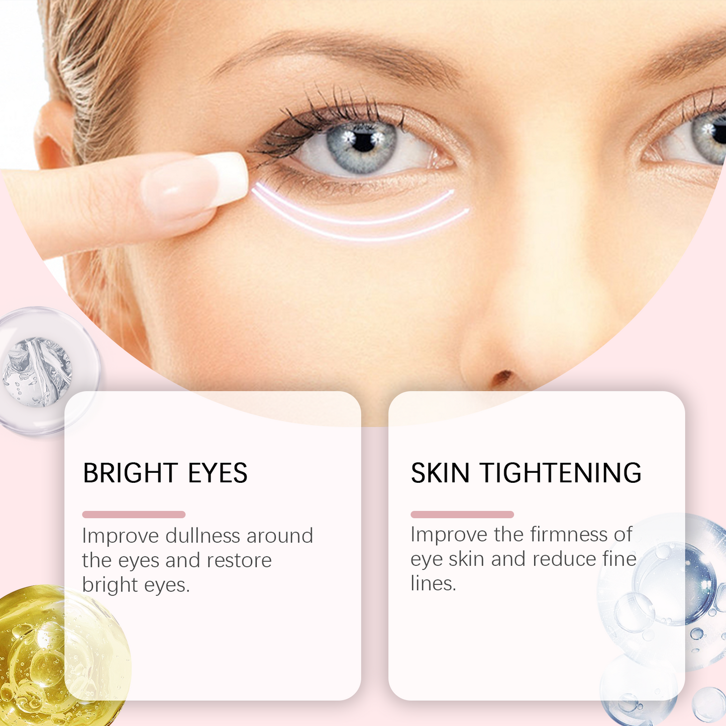Moisturizing Eye Cream Stick for Firming and Fine Lines