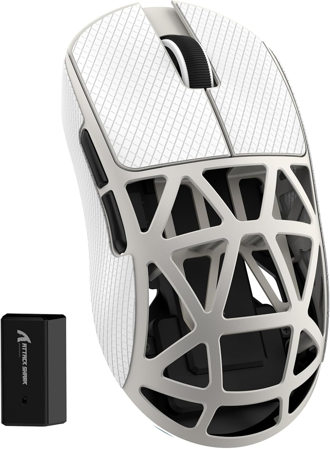 ZIYOU LANG x Attack Shark R2 Superlight Wireless Gaming Mouse,Magnesium Alloy, PixArt PAW3950 Sensor,Adjustable 42K DPI,8K Hz Polling Rate,5 Programmable Button,Long Battery Life,PC/Mac/Xbox/PS-Grey