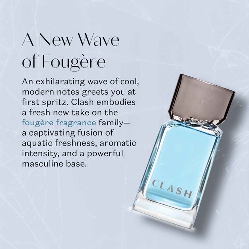 O Boticário Clash Eau de Toilette for Men, Striking Freshness Forged Under Pressure, 3.2 Ounce (100 ml)