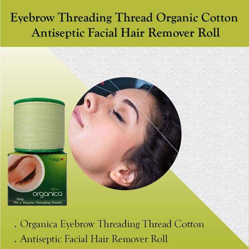 ORGANICA 40 Spool x 300m Organica Organic Cotton Eyebrow Threading Thread - India