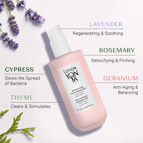 Yon-Ka Lait Nettoyant Cleanser and Lotion PS Toner Set | Gentle Milk Cleanser & Makeup Remover | Toner for Dry or Sensitive Skin | 2 x 6.76 fl oz