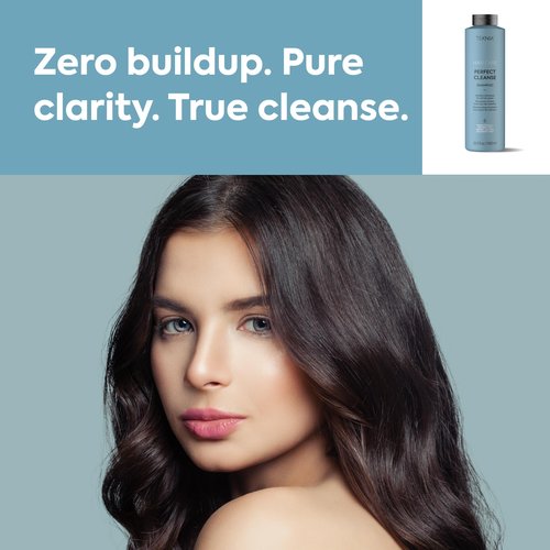 LAKMÉ Teknia Perfect Cleanse Shampoo, Clarifying Shampoo for Build Up, Deep Clean for Scalp and Hair, 33.8 Fl Oz