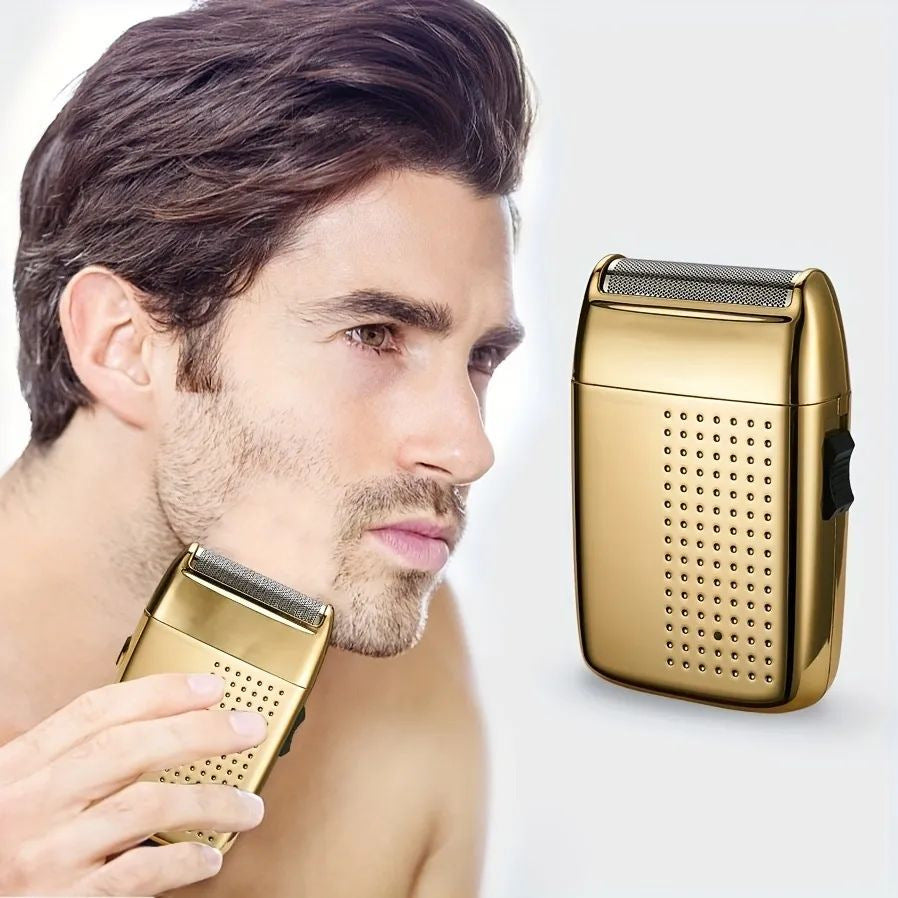 Rechargeable Compact Electric Shaver, Portable Travel Razor