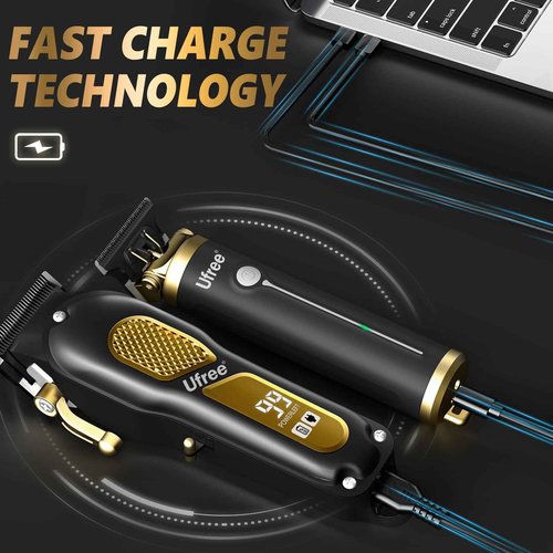 Ufree Beard Trimmer for Men, Electric Razor, Nose Hair Trimmer, Cordless Hair Clippers Shavers for Men, n, Professional Clippers and Trimmers Set, Cordless Clippers for Hair Cutting, Beard Trimmer