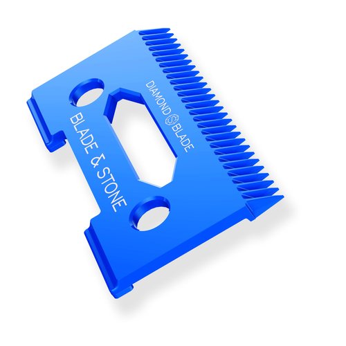 Blade & Stone™ Replacement Clipper Blade - Diamond-S™ Blade - Micro-Gap™ Technology - Graphene-X™ - Fits Blade & Stone™ Cordless Clippers and Most Popular Barber (Clutch Replacement Blade)