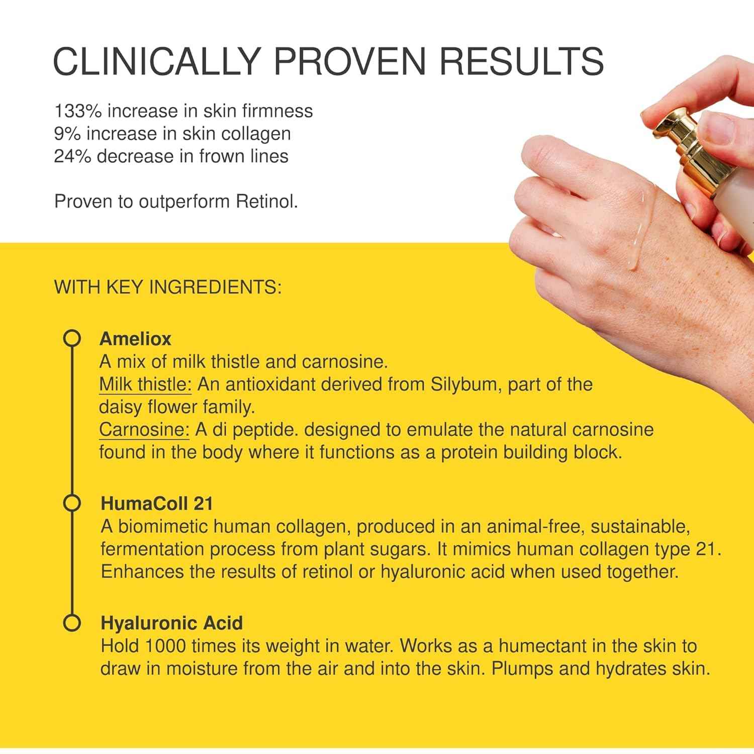 Jojoba Ultimate Serum - Anti-Aging - Reduces Appearance of Wrinkles, Crow?s Feet, Frown Lines & Fine Lines - Visibly Increases Skin Firmness - Hydrates & Tightens - 30ml