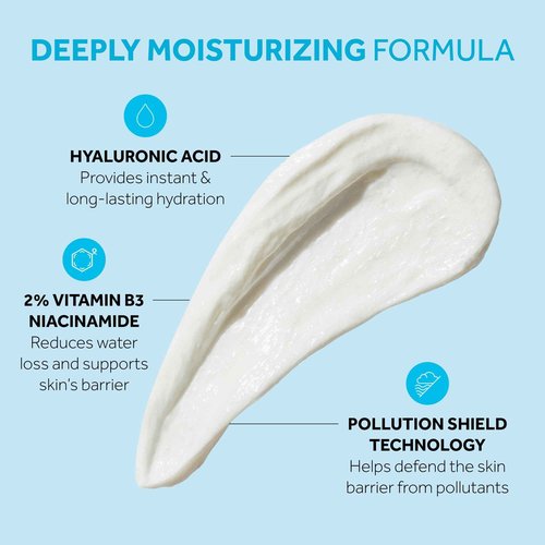 No7 HydraLuminous+ 2% Hyalyronic Acid Serum, Day Cream and Night Gel Moisturizer - Hyaluronic Acid and Vitamin B3 to Support Skin Barrier Repair - For Visibly Radiant & Healthier-Looking Skin- 3-Item