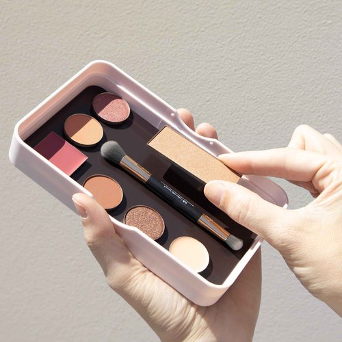 bdb Beauty Box - Magnetic Makeup Palette with Mirror, Eyeshadow, Lipstick, Blush Powder and Highlighter, Trend Setter