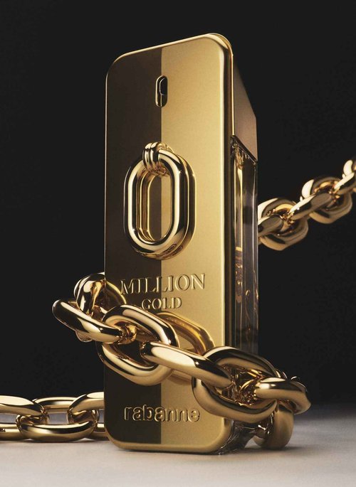 Paco Rabanne Million Gold Intense Eau De Parfum Spray for Men, 3.4 Ounce
