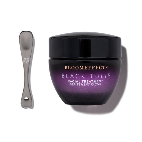 Bloomeffects - Natural Black Tulip Facial Treatment Moisturizer | Clean, Non-Toxic Skincare (1.7oz | 50mL)