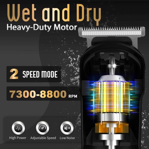 Ufree Beard Trimmer, Electric Razor, Nose Hair Trimmer, Cordless Hair Clippers Shavers, Gifts for Men