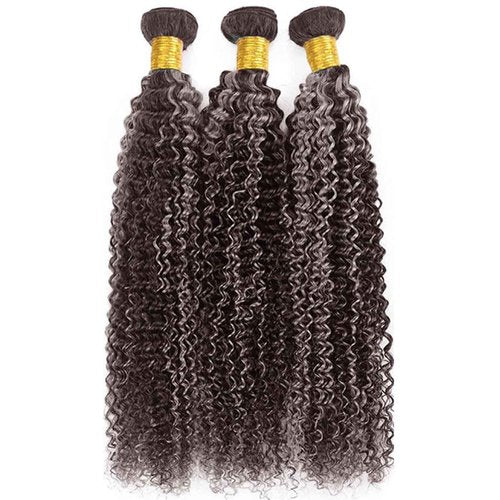 Fabimiya Bundles Human Hair Deep Wave P4/GREY Human Hair Bundles Unprocessed Brazilian Virgin Hair Bundles P4/GREY Human Hair Bundles Quick Weave Hair Extension