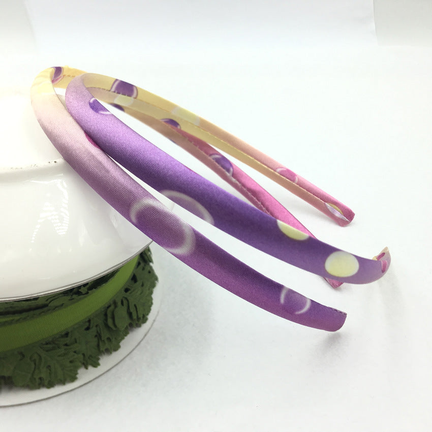 DIY Seamless Headband Cloth Wrap Hair Accessory Multiple Colors
