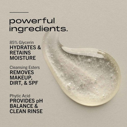 MATTER OF FACT Remove + Replenish Gel Balm Cleanser, Ultra-Gentle, Purifying Makeup Remover with Skin Barrier Support, 150mL / 5.0 Fl Oz