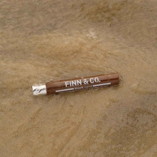 FINN & CO. Black Sand Rollerball Fragrance Oil - Long Lasting Unisex Scent with Beachy Notes - Compact & Spill Proof Rollerball Perfume - Travel Size Perfume for Women & Men | 0.34 oz