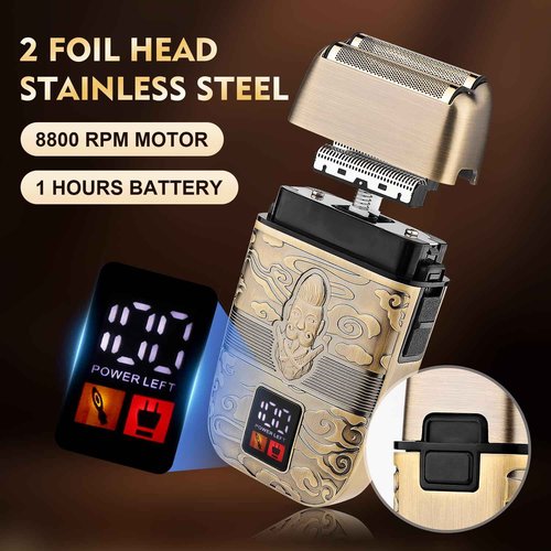 Karrte Upgraded Men’s Grooming Kit Professional Hair Clippers and Shaver for Men,Electric Razor and Nose Trimmer Set,Gifts for Men