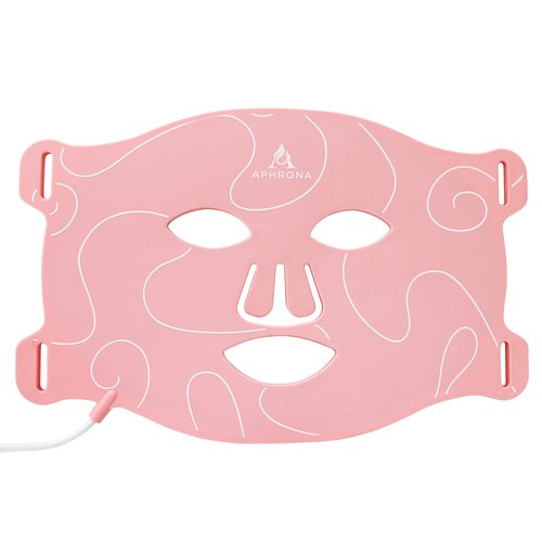 Aphrona Milky Way LED Facial Skincare Mask, Red & Blue Light Therapy LED Face Mask, Light Therapy Treatment Photon Mask, Model: PDT-FACE