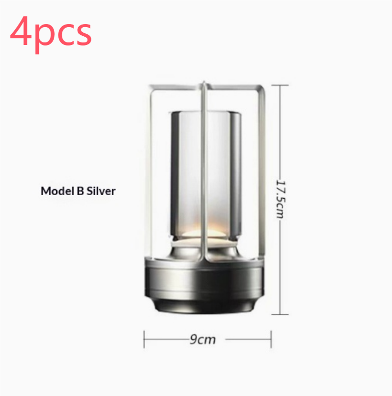 Portable Touch Control LED Night Light with 5000mAh Battery for Bedroom Camping & Home