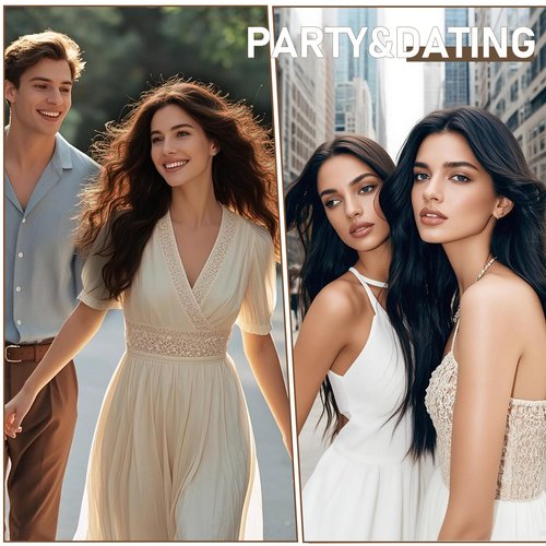 DNE Tape in Hair Extensions Real Human Hair 22 inches 20Pcs/50g/Pack Seamless #4 Medium Brown Dark Color Straight Invisible Double Sided Tape in Hair Extensions for Women/Girls Can Bleached and Curl