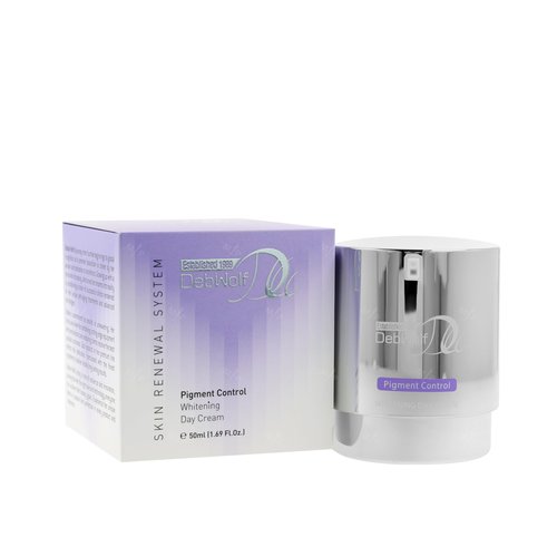 DEBIWOLF Pigment Control Day Cream - Reduces Wrinkles, Fades Dark Spots, Anti-Aging, Non-Greasy, Enriched with AHAs, Retinol & Niacinamide, Skin Whitening Cream for Face & Neck, 50ml (1.69 fl. oz)