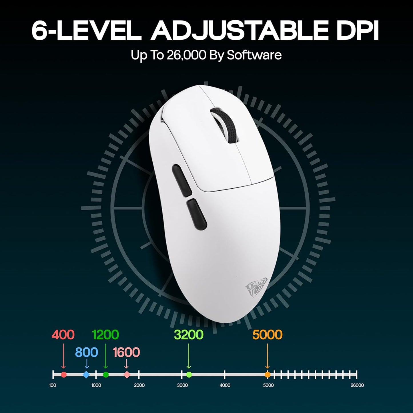 AJAZZ AK980 98% Mechanical Keyboard with Aula SC800 Gaming Mouse