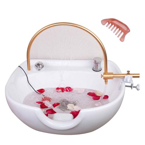 LTLSTYL Head Spa Waterfall Equipment,Head Massage Salon Equipment, Suitable for Most Shampoo Basin Bed and Shampoo Bowl Sink Chair,Enhance The Shampooing Experience