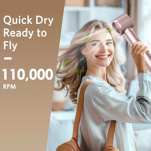 Air Styler Hair Dryer Brush - 6 in 1 Hair Styler Ionic Auto Wrap Hot Air Curler Blow Dryer Brush, 38m/s High Speed Blowout Airflow Hair Dryer Multi Styler Fast Drying Styling for Curly/Straight Hair