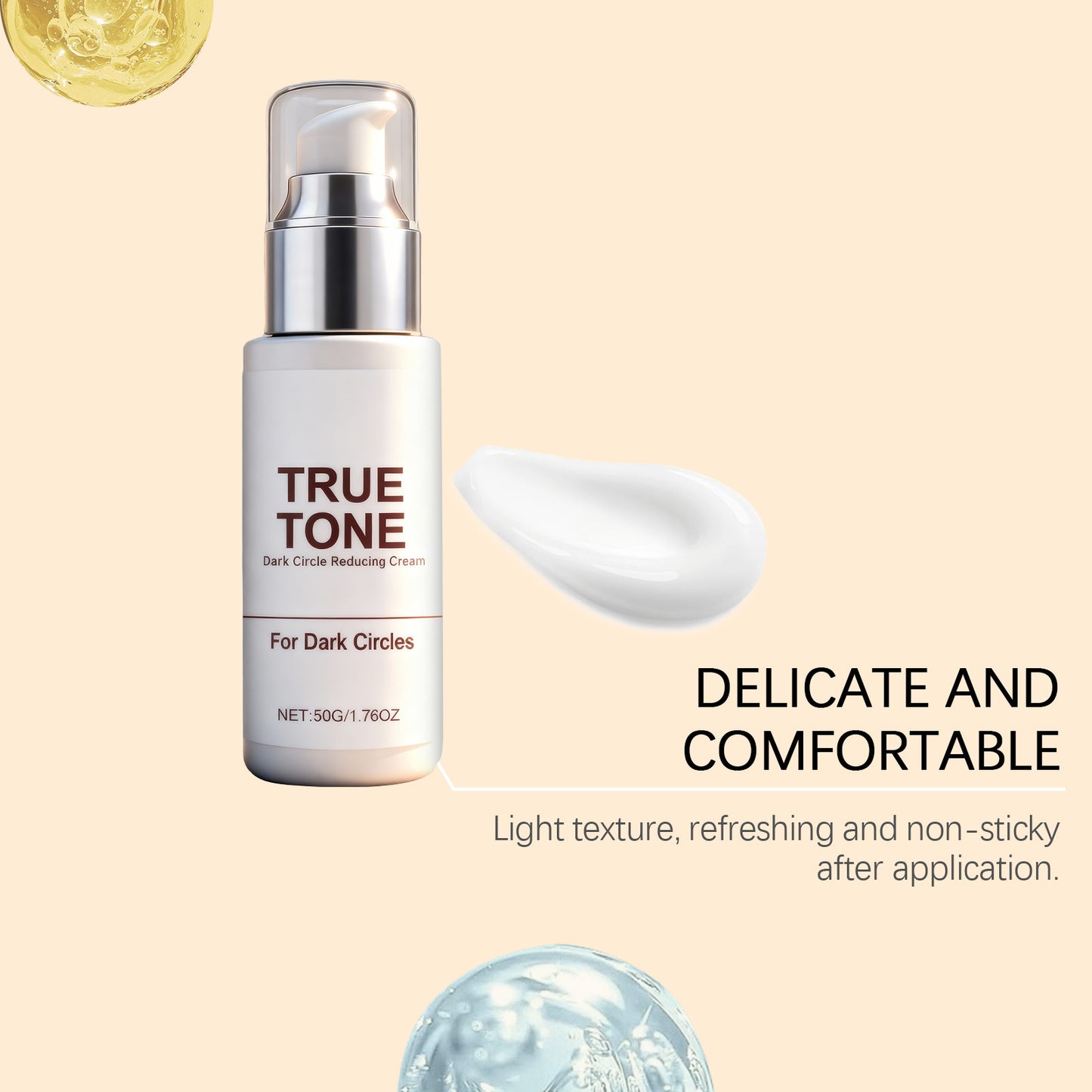 Dark Circle-Reducing Eye Cream 50g for Brightening & Skin Care