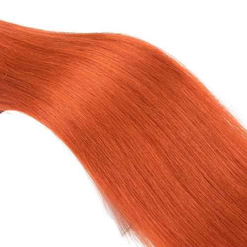 Color 350 Bundles Human Hair Ginger Straight Human Hair Bundles Orange Bundles Human Hair 24 24 24 Inch Ginger Orange Bundles Remy Hair Weave Orange Bundles
