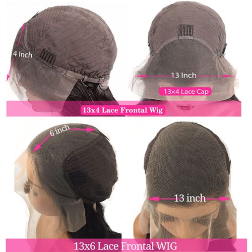 YINGRUN Honey Blonde Wig Human Hair 13×4 Wave Lace Front Wigs Human Glueless Wigs Human Hair Pre Plucked Pre Cut Black Women with Baby Hair 23 Inch