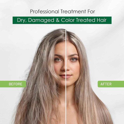 Herbishh C2 Combo (Color + Condition) with Light Brown Hair Color Shampoo Pack of 2 (400ml) + Hair Mask 150gm - Hair Dye Shampoo for Grey Hair | Gift Set for Parents, Men and Women |