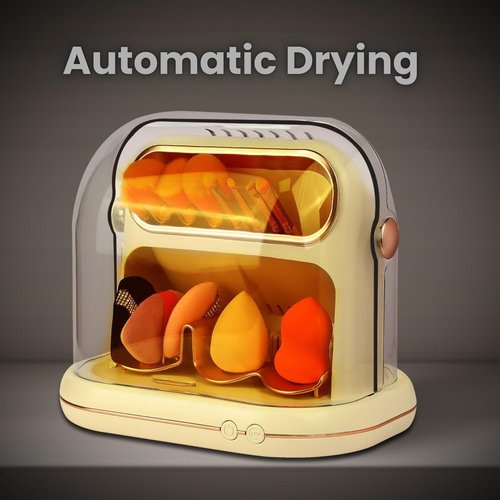 MISSERA 2024 New Technology Electric Makeup Brush Cleaner and Dryer Fast Automatic Drying With Constant Temperature For Gentle Care Without Damaging Bristles. Complete Makeup Brush Cleaning Set