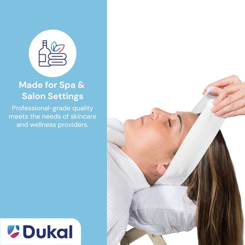 Dukal Reflections Stretch Headband, Beauty Spa Headbands, 200/Bag, 1 pack