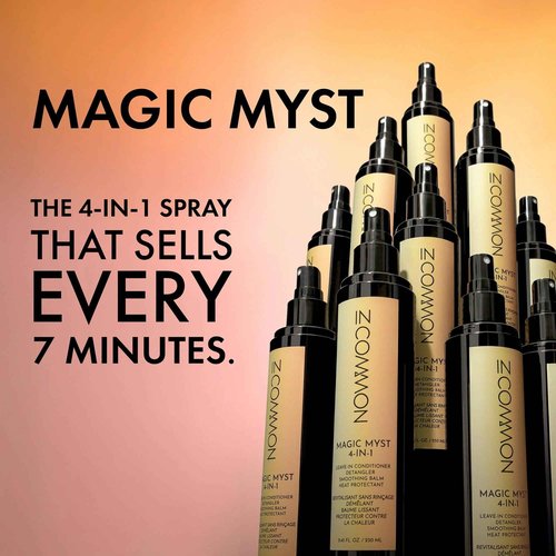 IN COMMON Magic Myst Universal Hair Elixir | 4-In-1 Leave-In Conditioner - Detangler - Heat Protectant | 8.45 oz (Pack of 2)