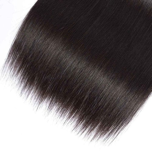 BLACKMOON HAIR Brazilian Virgin Human Hair Bundles - Straight, 22-26 Inch, 100% Unprocessed, 3 Bundles Deal